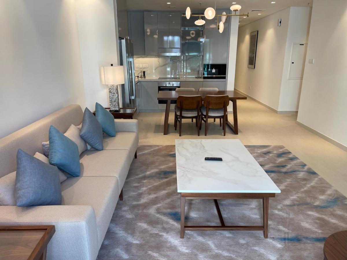 شقة فاخرة في فندق العنوان ريزدينس Two Bedrooms Apartment At Address Residences Sharm Buitenkant foto